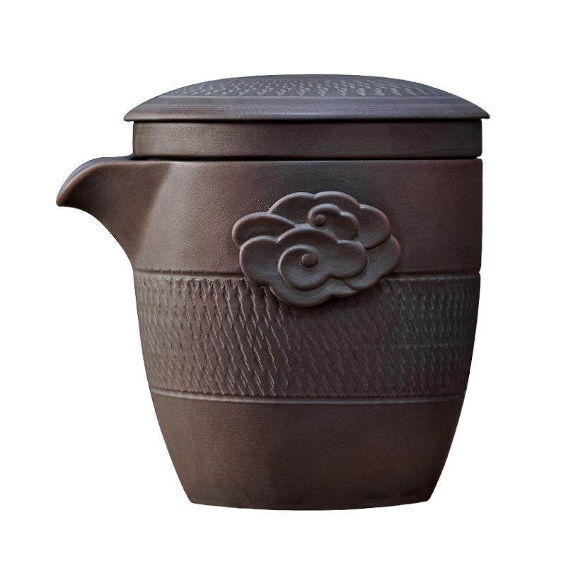 建水紫陶便携式茶具旅行套装高档单人快客杯户外出差泡茶神器刻字,淘宝优惠券,粉丝福利购,淘宝优惠卷