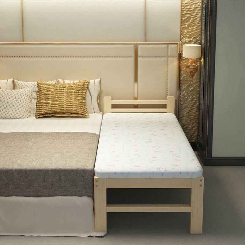 拼接床实木儿童床拼接大床加宽边床带护栏男孩宝宝小床婴儿床,淘宝优惠券,粉丝福利购,淘宝优惠卷