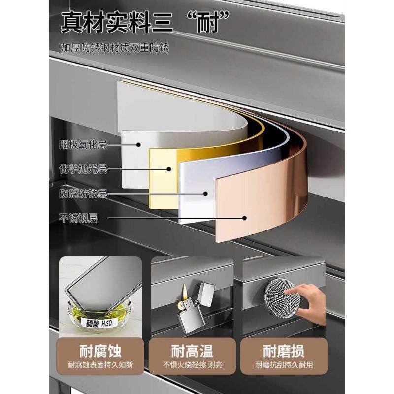 A不锈钢厨功iJcxSytj房调料品置物架面台多能放盐油酱醋调味瓶罐,淘宝优惠券,粉丝福利购,淘宝优惠卷