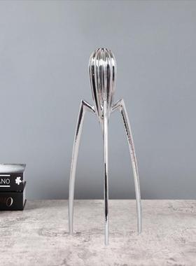 现0008轻厅奢金电镀章鱼属摆件样板间办公室客玄代关电视柜家居装