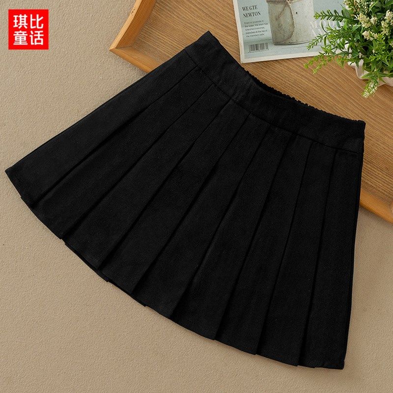 女童百褶裙春秋新款儿童春装短裙女孩中大童裙子夏季白色半身裙子,淘宝优惠券,粉丝福利购,淘宝优惠卷