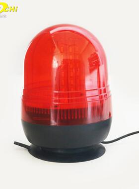 新款声光报警工程灯220V24v闪光12v旋转式警报灯高闪烁LED警示灯