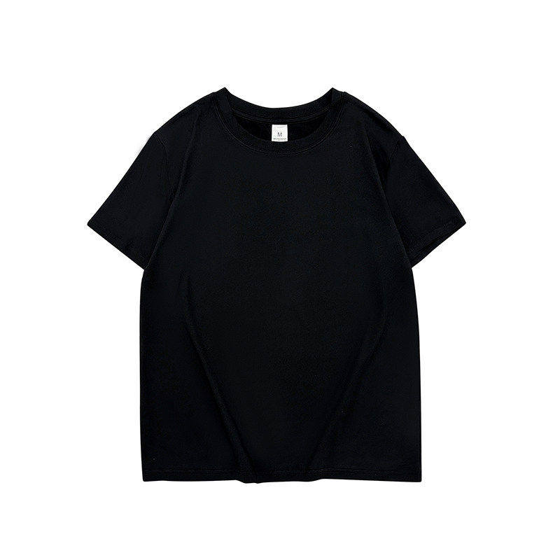 zptx美式圆领短袖T恤百搭纯色正肩潮流打底衫休闲修身简约宽松夏