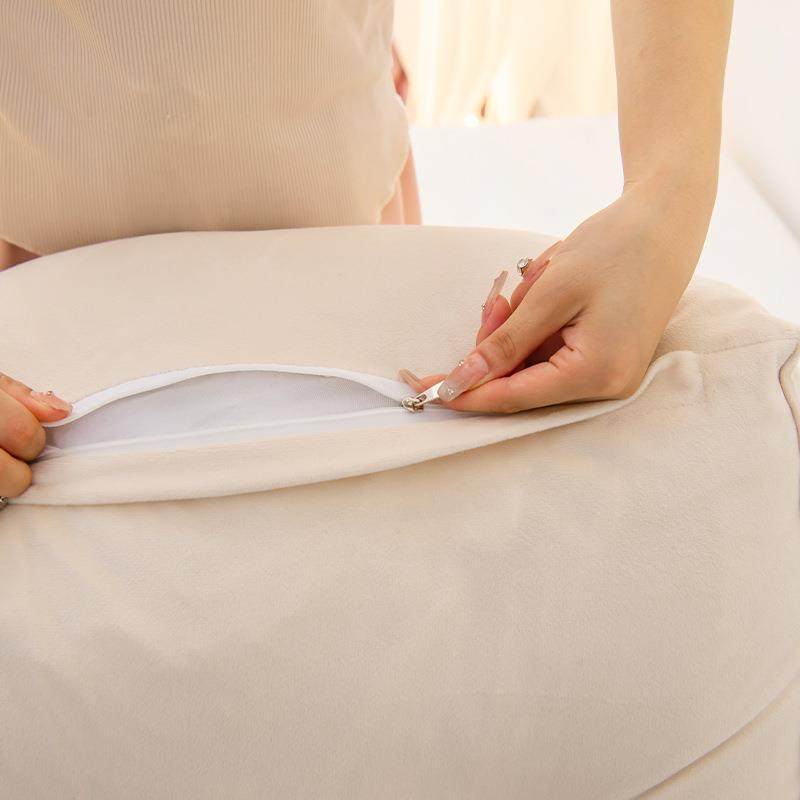 简沙约床上靠枕发大靠背卧室榻米榻腰床头靠垫奶白阳台软包荷兰绒,淘宝优惠券,粉丝福利购,淘宝优惠卷