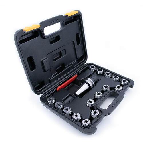 BT304夹BT40-ER3NET莫氏扁尾后0拉刀柄R筒夹套装数控cnc刀杆头 - 图3