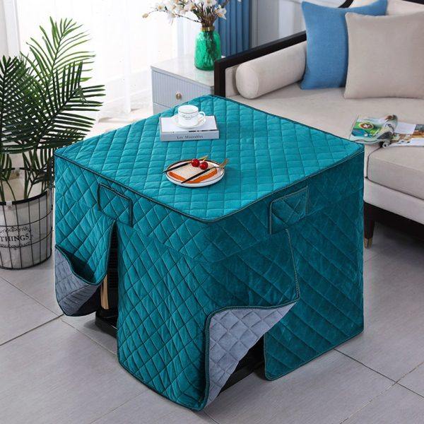 新款高档冬季电炉罩烤火桌子套被烤火桌布加绒加厚正方形电暖炉罩,淘宝优惠券,粉丝福利购,淘宝优惠卷