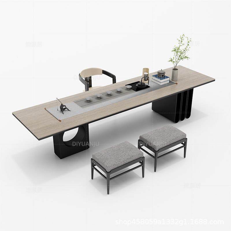 一现代简茶椅组合设计师新意式极简轻奢Q6393367桌办公室体茶台约,淘宝优惠券,粉丝福利购,淘宝优惠卷