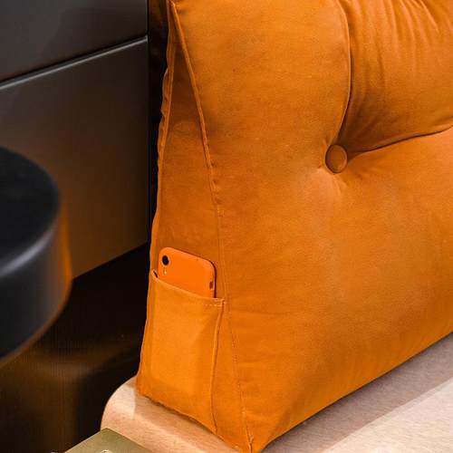 床垫可头爱宿舍双人长靠背枕可拆洗床上靠枕三靠F965JJJ8角护腰大 - 图3