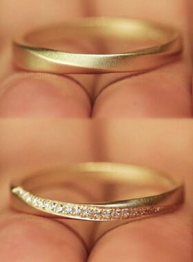 适合食指戴的新闻女王佘诗曼同款戒指指环食指戒指网红爆款女胖手