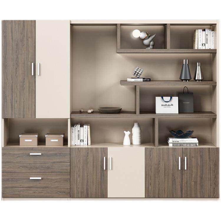 直销落地木质办公柜文件柜轻奢老板柜实木展示柜家用收纳书架,淘宝优惠券,粉丝福利购,淘宝优惠卷