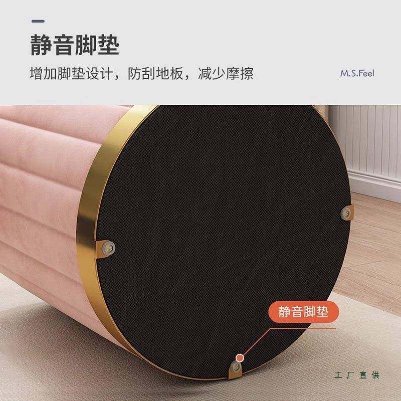 化妆凳网红家用圆凳卧室现代简约收纳储物化妆椅子矮凳梳妆台凳子,淘宝优惠券,粉丝福利购,淘宝优惠卷