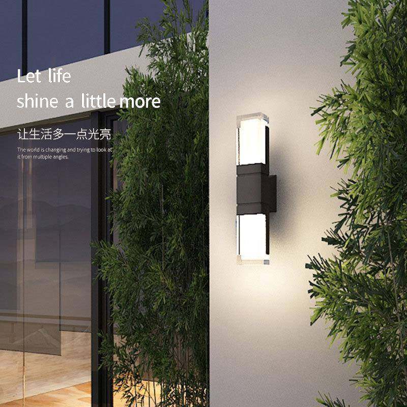 亚克力壁灯入户门灯箱厅阳台庭院外墙圆形过道感应灯中山led,淘宝优惠券,粉丝福利购,淘宝优惠卷