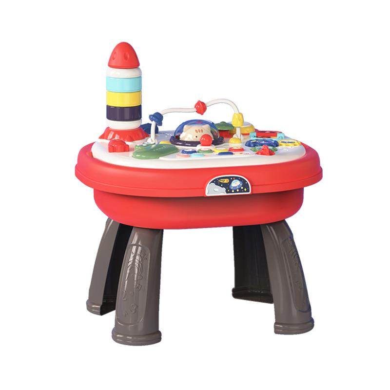 儿童多功能益智双面游戏桌1-3岁宝宝早教婴儿学习积木桌,淘宝优惠券,粉丝福利购,淘宝优惠卷