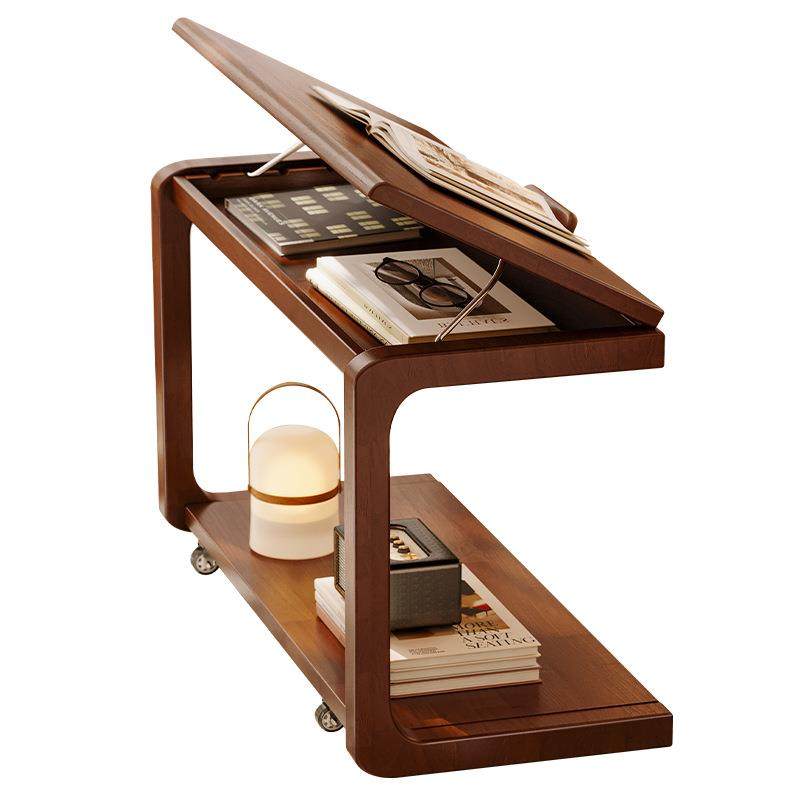 沙发边几实木可移动茶几翻盖边几桌子卧室小茶台C型角几床头柜,淘宝优惠券,粉丝福利购,淘宝优惠卷