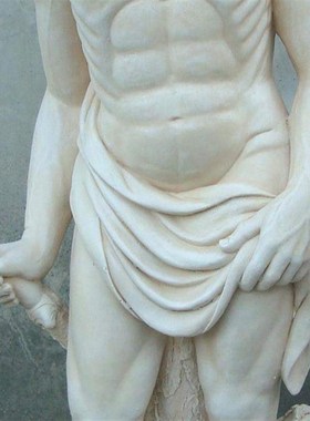 欧式玻璃钢人物雕塑艺术品客厅户外落地摆设可定制作拿剑角斗士