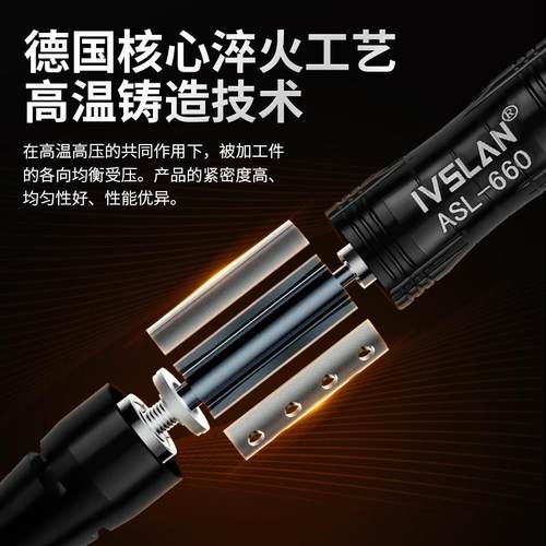 ivslan德国工业级小型高速气动抛光打磨刻磨机风磨笔磨头工具 - 图3