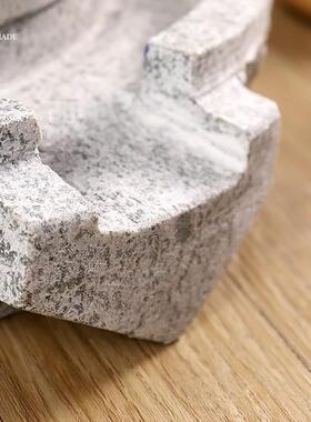 石磨盘小石磨BYK用手工磨豆浆石家家手摇迷用你手磨推石磨磨浆机