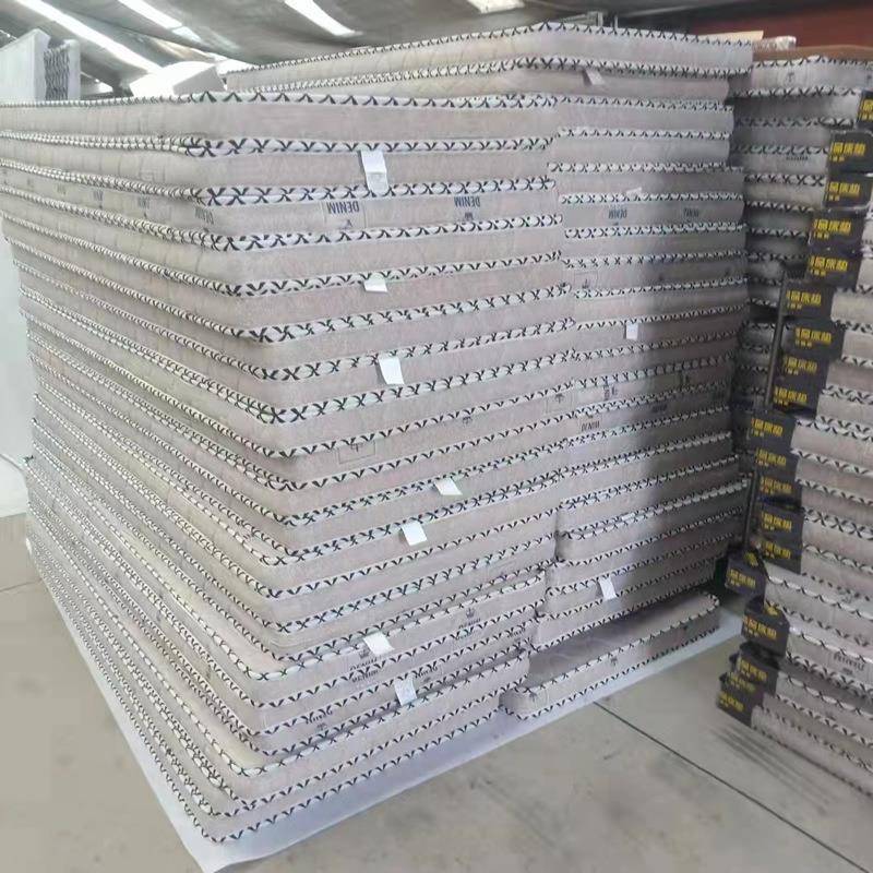 工厂1米5x2宿舍床垫学生上下铺硬垫工地90cm厚款3E棕床垫 - 图1