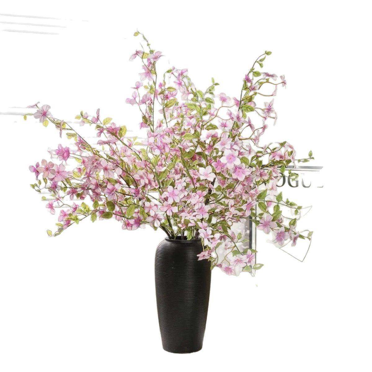 新中式复古陶瓷大花瓶北欧风客厅电视柜高级感插干花仿真花器摆件,淘宝优惠券,粉丝福利购,淘宝优惠卷