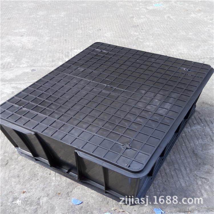 防静电工具箱电子元件箱加厚周转箱塑料物料箱黑色,淘宝优惠券,粉丝福利购,淘宝优惠卷