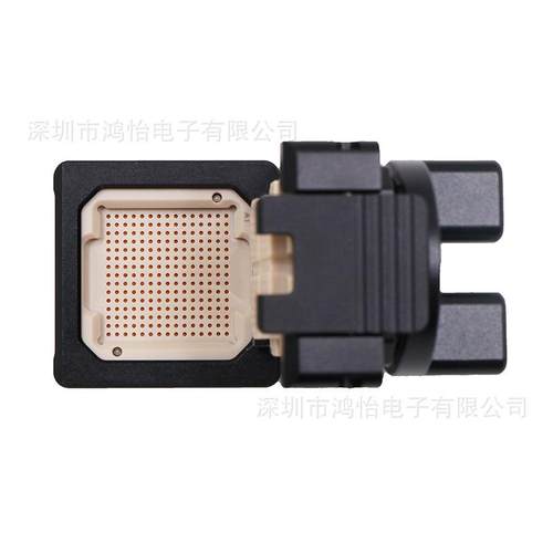 设计BGA225pin老化测试座间距1.27mm尺寸20*20测试夹具编程座 - 图2