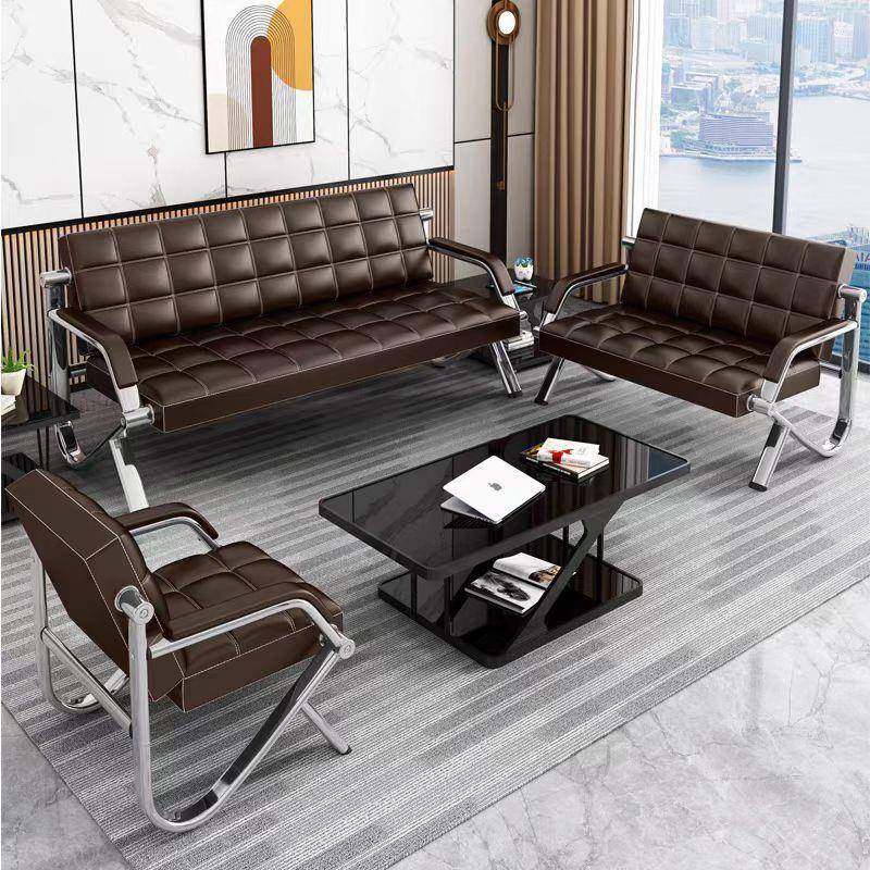 新款商务办公接待沙发排椅办公室会客区沙发等候区三人位茶几组合,淘宝优惠券,粉丝福利购,淘宝优惠卷