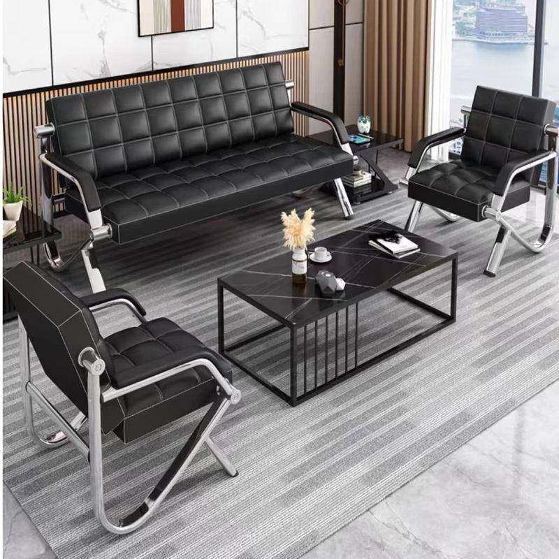 新款商务办公接待沙发排椅办公室会客区沙发等候区三人位茶几组合,淘宝优惠券,粉丝福利购,淘宝优惠卷