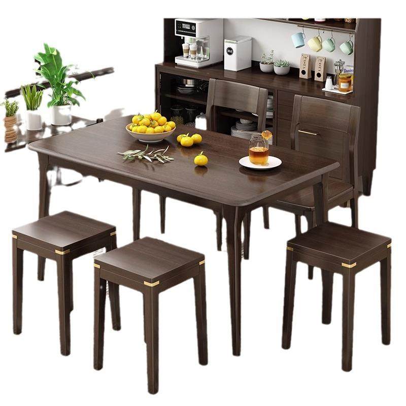 实木餐桌凳家用新中式网红可叠放方凳木板凳客厅简约软高凳子,淘宝优惠券,粉丝福利购,淘宝优惠卷