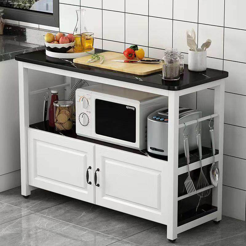 多功能柜切微菜桌波炉架烤箱架简易多层HZP储物柜厨房餐边橱柜置,淘宝优惠券,粉丝福利购,淘宝优惠卷