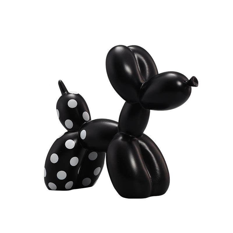 黑白斑气XSY球狗puppy棋盘格摆点件办公桌面家客厅样间板软装饰居,淘宝优惠券,粉丝福利购,淘宝优惠卷