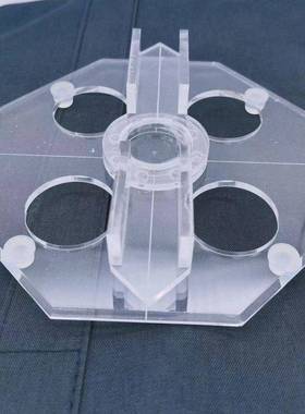 罗盘激光定IQU位指向器新款形八角带外孔360度可旋转红线精定准位