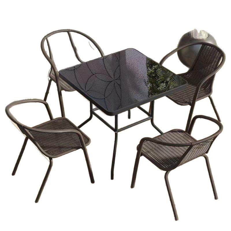 桌椅户外椅阳台休闲庭院家用奶茶铁店塑艺椅khj88料外摆室外椅子,淘宝优惠券,粉丝福利购,淘宝优惠卷