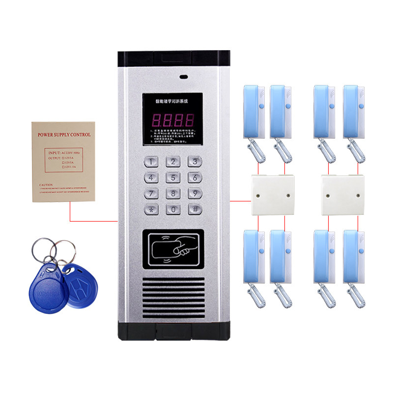 Building intercom access control system, community villa unit doorbell, household non-visual telephone, smart home equipment