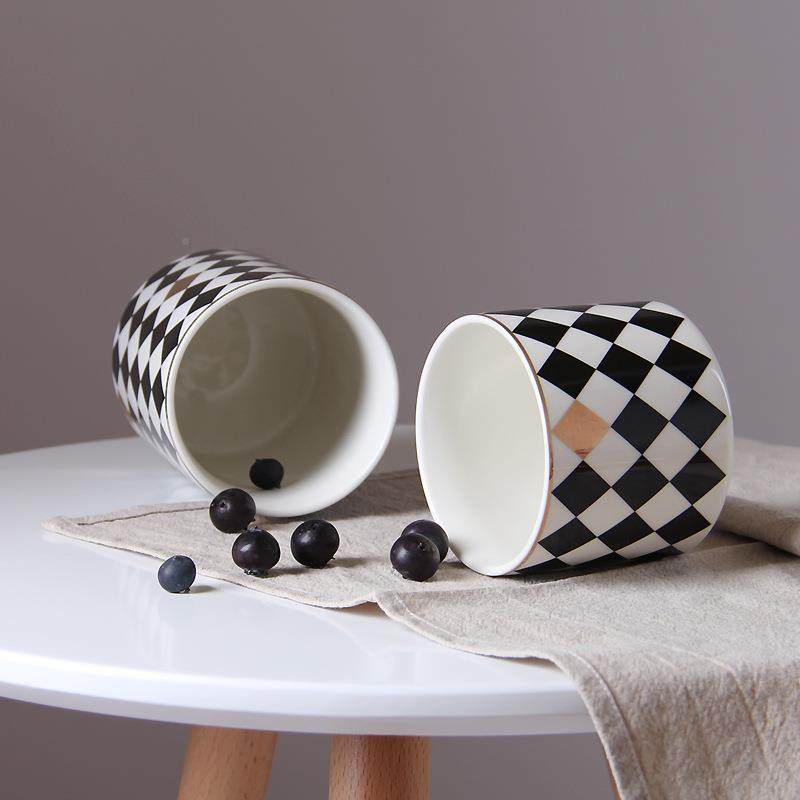 家用陶瓷封罐创意粮储物罐厨咖房收纳盒罐啡罐木盖茶密叶XUI瓶杂,淘宝优惠券,粉丝福利购,淘宝优惠卷