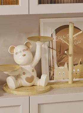 入户玄钥匙收H018-B纳摆件厅暴力熊托盘客鞋柜家居迁装关饰品乔新