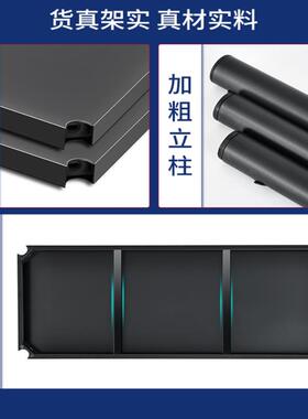 书架置物架落地多层家用铁艺钢制客厅靠墙简易书柜学生书本收纳架