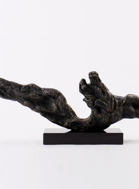 高档酒客厅玄关简术约雕塑件桌面艺品MC-TY-50样板间现摆代新店中