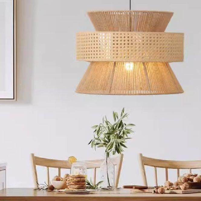 简约绳手工编织吊艺灯日式复古麻吧台餐厅卧藤室民宿禅意茶832室,淘宝优惠券,粉丝福利购,淘宝优惠卷