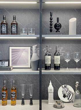 样板间代家酒PAV居软装摆饰品件酒柜创意陶瓷挂画具套装组现合