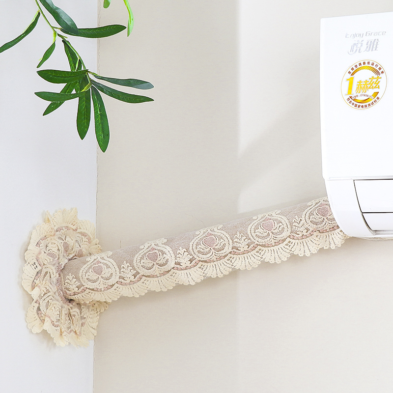 遮丑空调管道装饰贴管道口堵盖堵头孔墙洞贴空调洞贴空调防尘套罩 - 图2