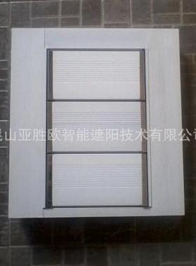生产铝合金百叶窗电动百叶窗工用单双层自垂百叶风口百叶窗帘
