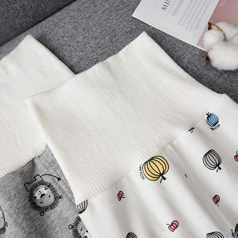 宝宝高腰护肚裤春秋裤子男女童打底裤儿童纯碎花棉秋裤单条睡裤,淘宝优惠券,粉丝福利购,淘宝优惠卷