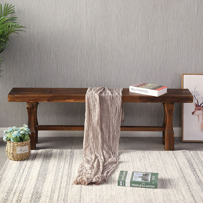 实木长凳木头凳子家用原木长条凳木质板凳户外换鞋凳防腐木长椅子,淘宝优惠券,粉丝福利购,淘宝优惠卷