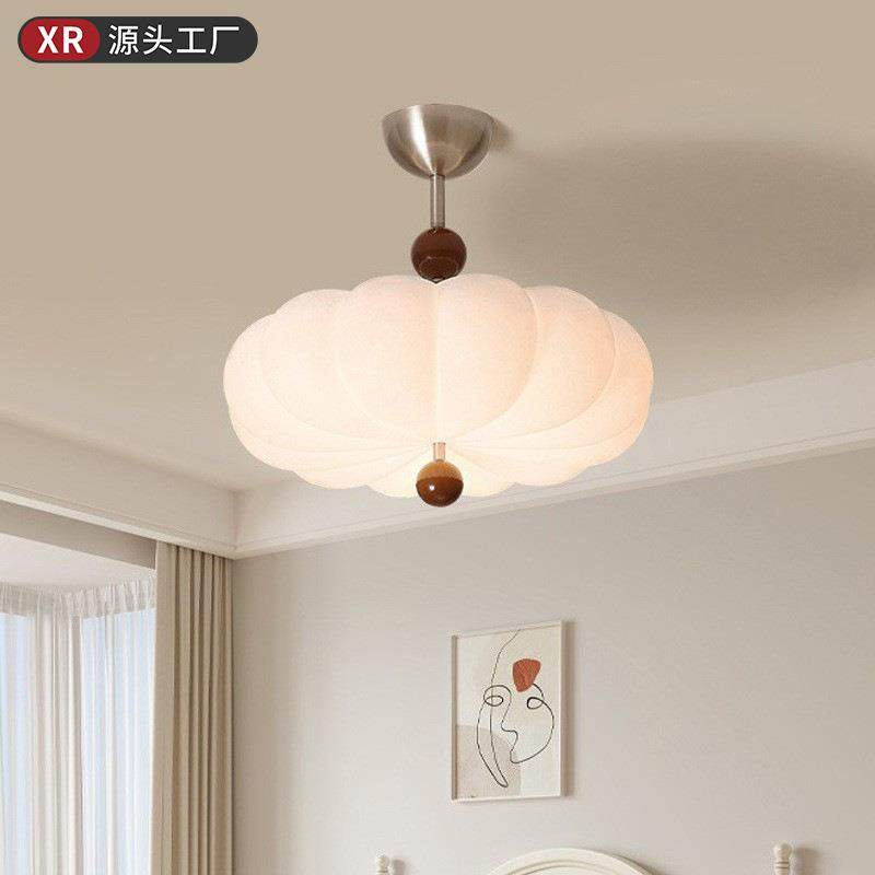 现卧室灯代约59南瓜云朵奶油护眼儿童房间灯创意风温馨书简房灯灯,淘宝优惠券,粉丝福利购,淘宝优惠卷