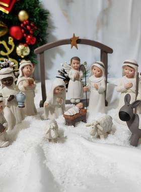 树脂套工S摆件诞生装PH15800（/12艺）