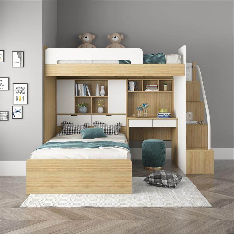 北欧高低床上下床双层床成人现代简约儿童床小户型榻榻米上下床,淘宝优惠券,粉丝福利购,淘宝优惠卷