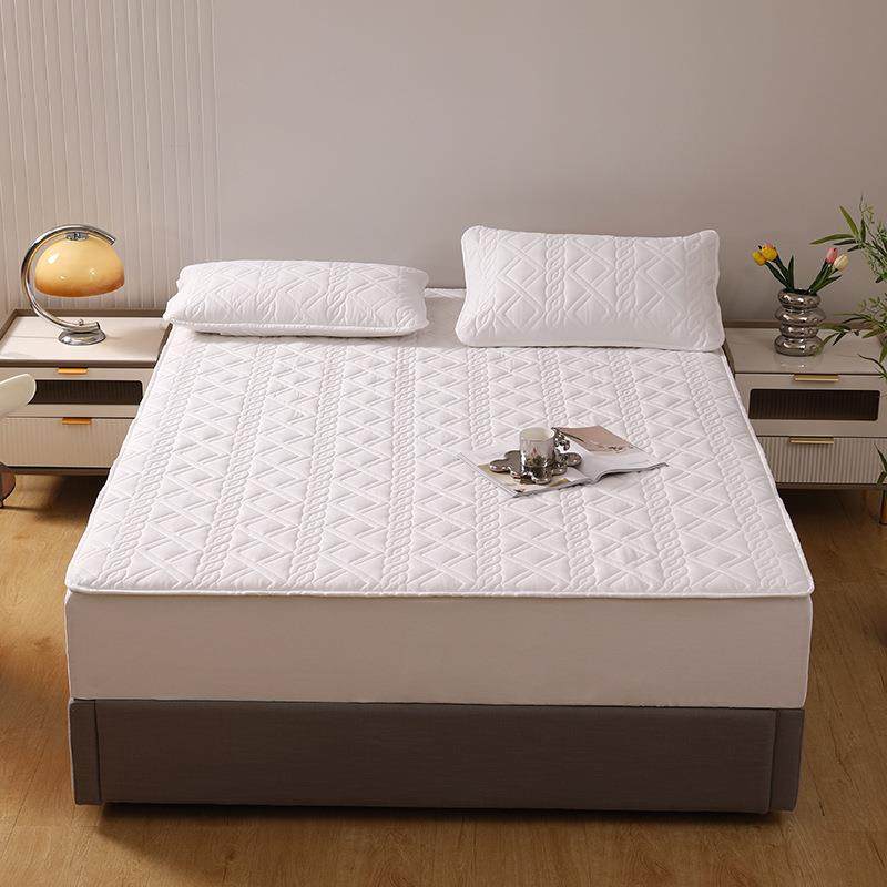 A类全棉床笠夹棉床垫保护套席梦思保护罩家用学生宿舍床笠款,淘宝优惠券,粉丝福利购,淘宝优惠卷