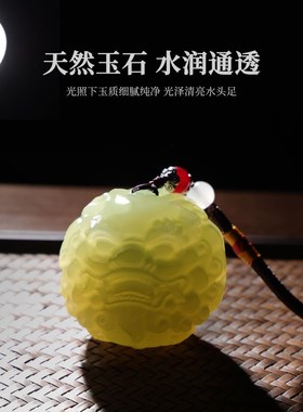 天然玉石貔貅手把件文玩盘古玩客厅装饰品店铺开业生送男士日礼品