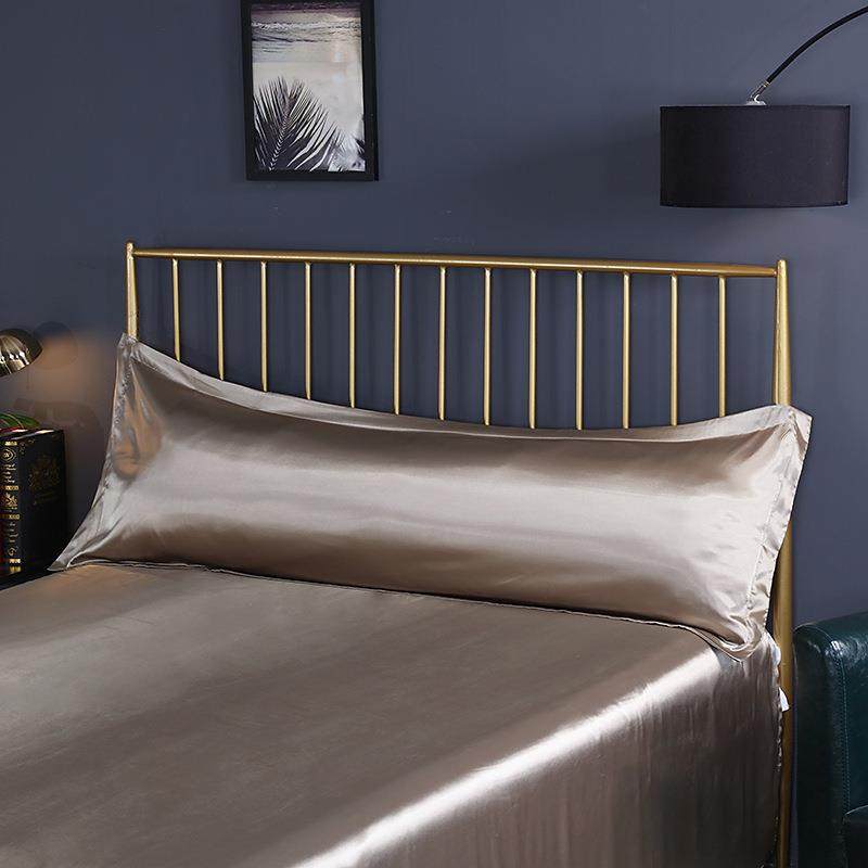 纯色5丝绸长套丝绸枕套1芯.2m1.m米双人丝滑冰丝枕XXZ套加枕长枕,淘宝优惠券,粉丝福利购,淘宝优惠卷