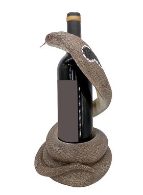 新款创意客个性万圣仿真眼睛蛇酒架HE202406家居厅餐节脂厅酒吧树